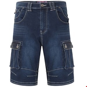 Kam Ivan Denim Cargo Short